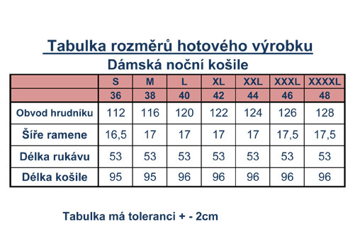 Dám.noční Košile